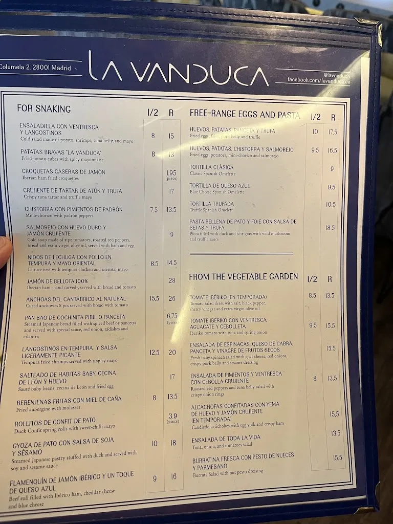 Menu_Restaurante La Vanduca_Navascués_image_2