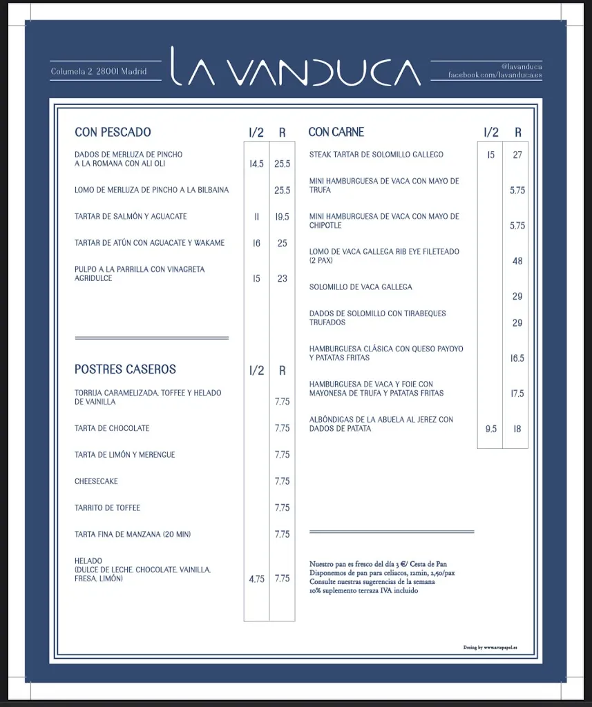 Menu_Restaurante La Vanduca_Navascués_image_3
