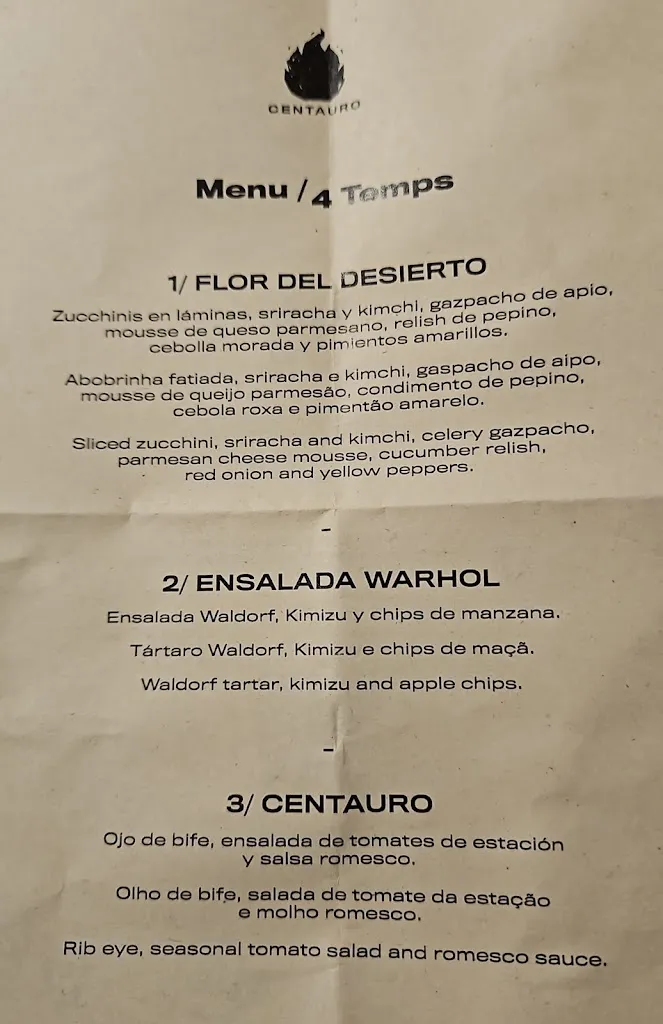 Menu_Restaurant Centauro_Mendaza_image_1