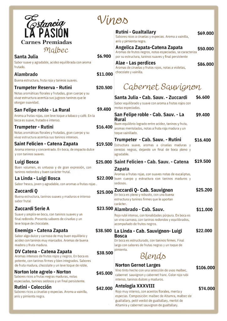 Menu_Restaurante Estancia La Pasión_Mendaza_image_1