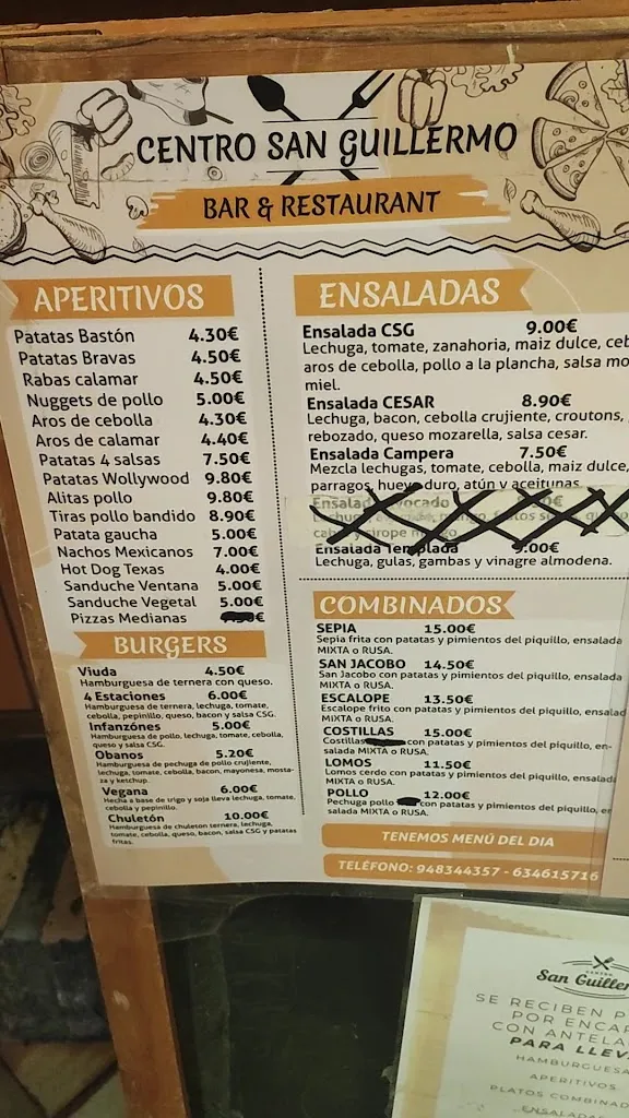Menu_BAR CENTRO SAN GUILLERMO_Obanos_image_3