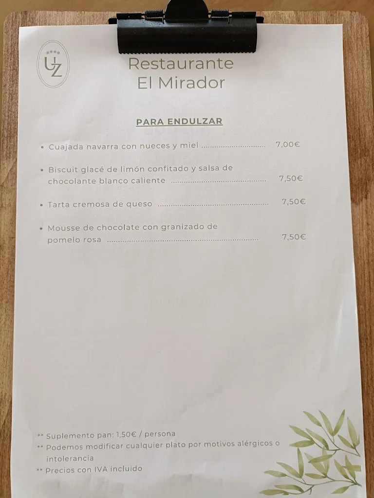 Menu_Restaurante El Mirador_Odieta_image_3