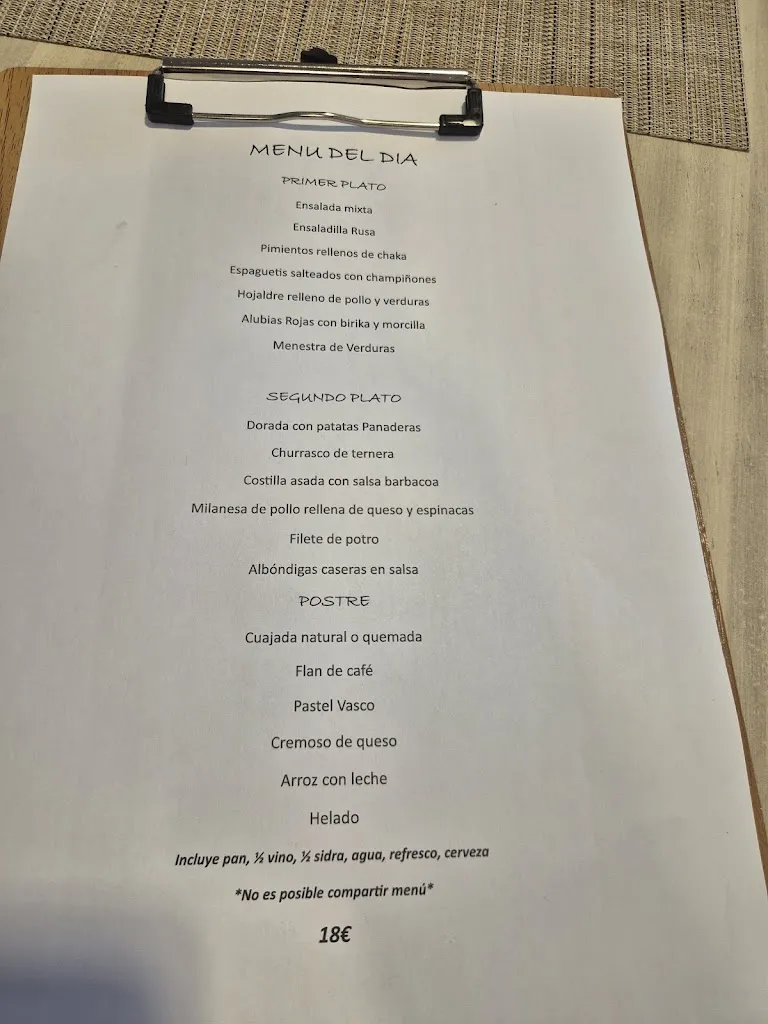 Menu_Restaurante Orialde_Ochagavía/Otsagabia_image_1