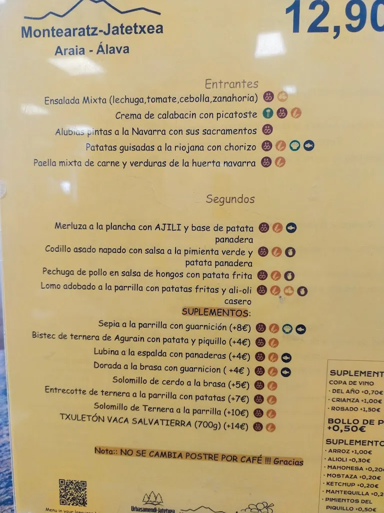 Menu_Hotel Valcarce_Olazagutía_image_3