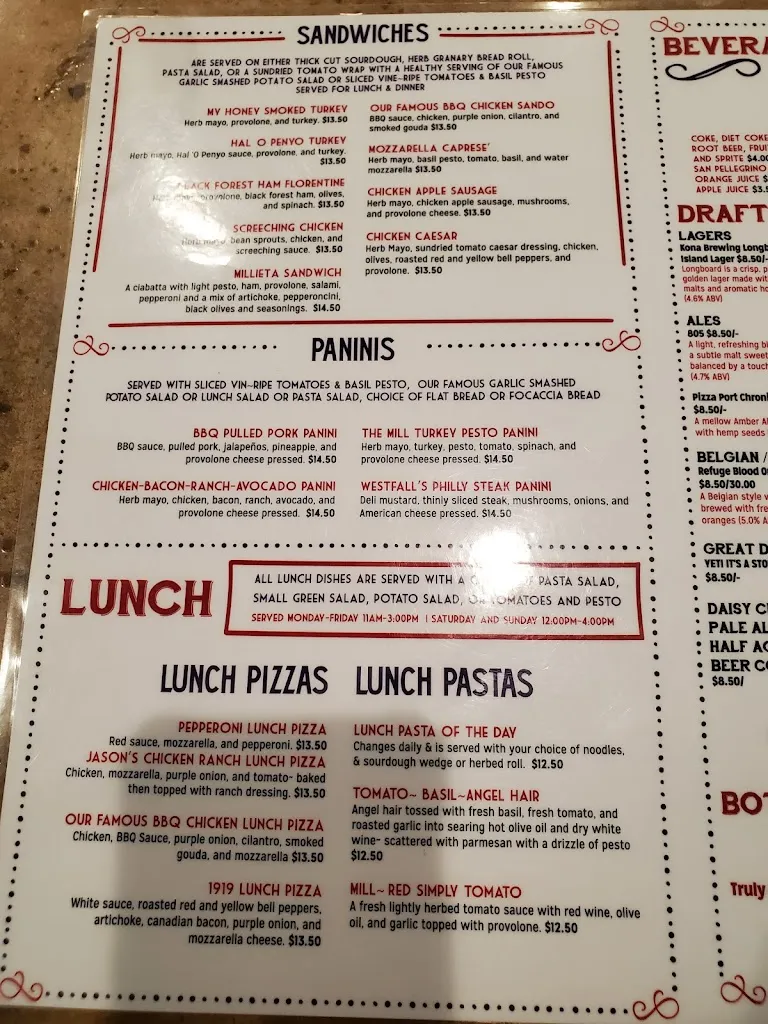 Menu_The Mill Restaurant_Murieta_image_2