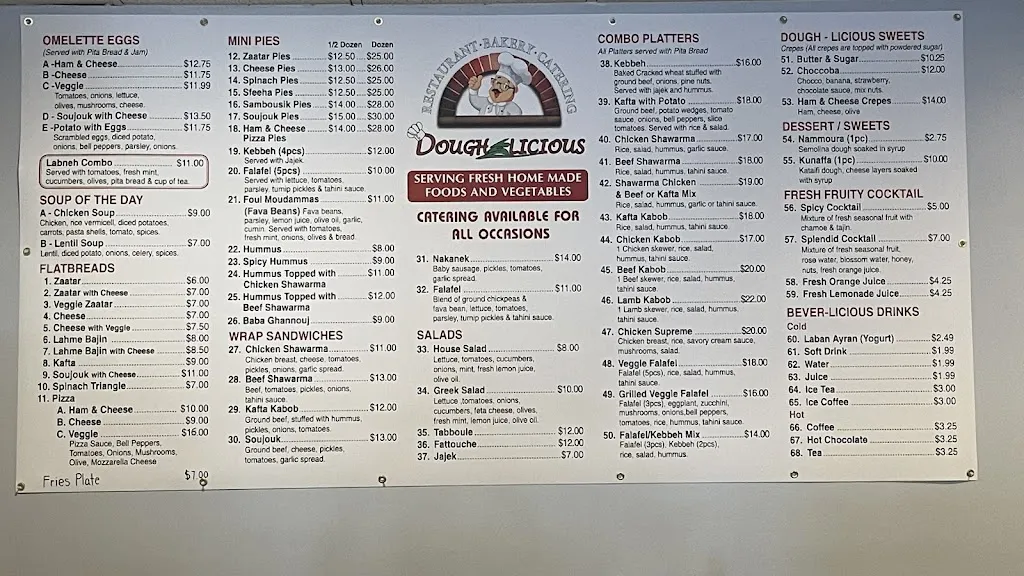Menu_DoughLicious Restaurant & Catering_Murieta_image_1