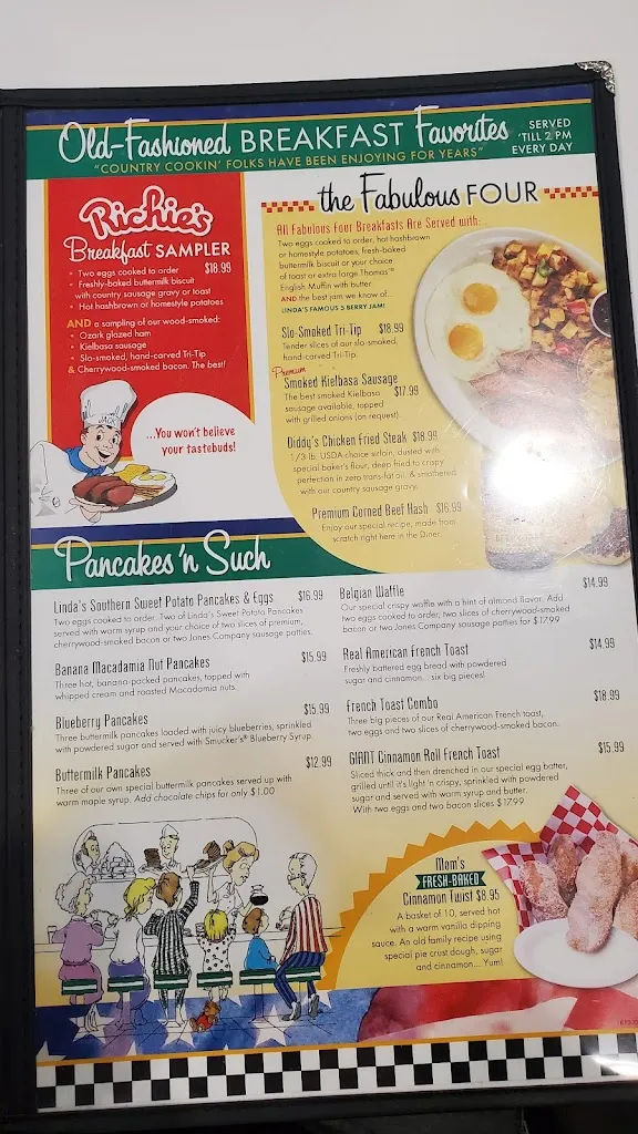 Menu_Richie's Real American Diner_Murieta_image_4