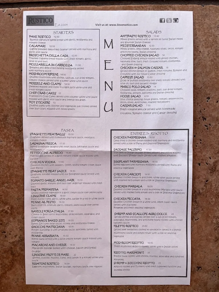 Menu_Rustico Ristorante & Pizzeria_Murieta_image_4