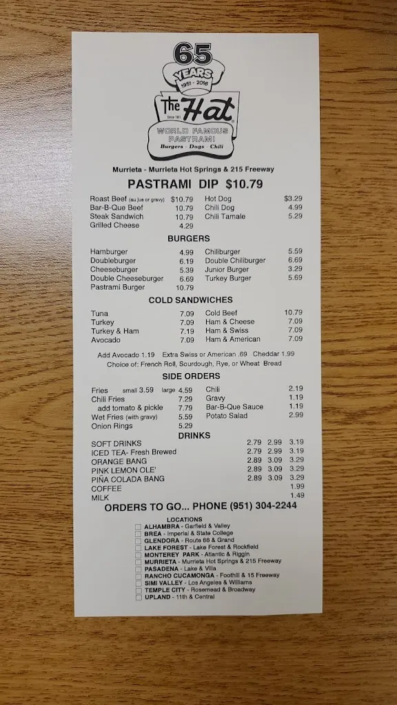 Menu_The Hat_Murieta_image_2