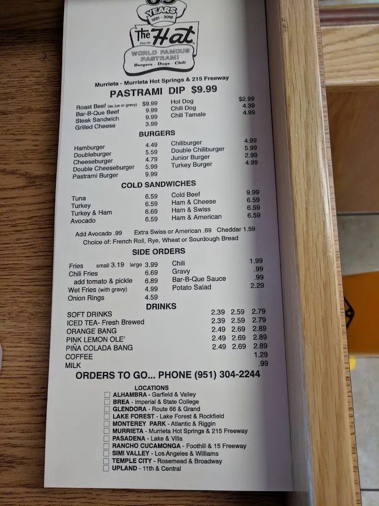 Menu_The Hat_Murieta_image_4