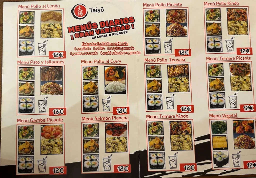 Menu_Taiyō Restaurante_Sant Joan dAlacant_image_1