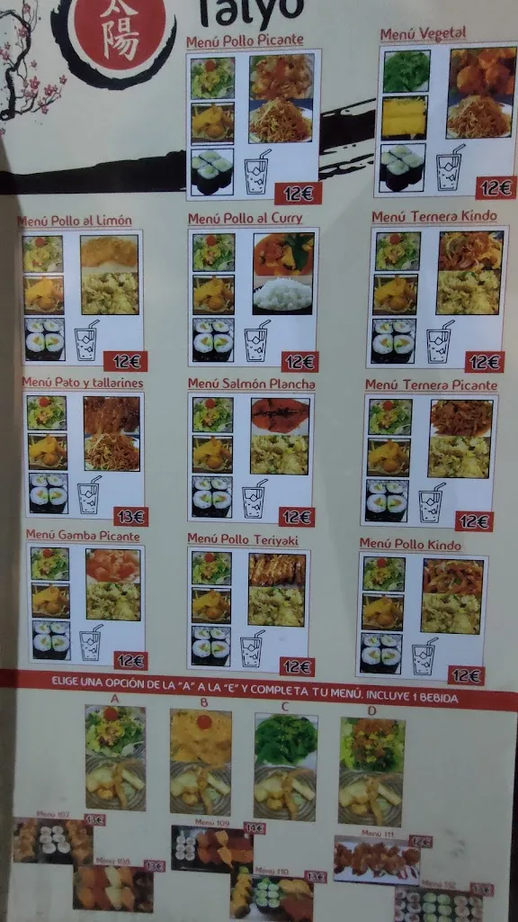 Menu_Taiyō Restaurante_Sant Joan dAlacant_image_4