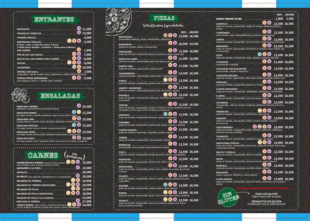 Menu_Pizzeria Nando_Sant Joan dAlacant_immagine_1