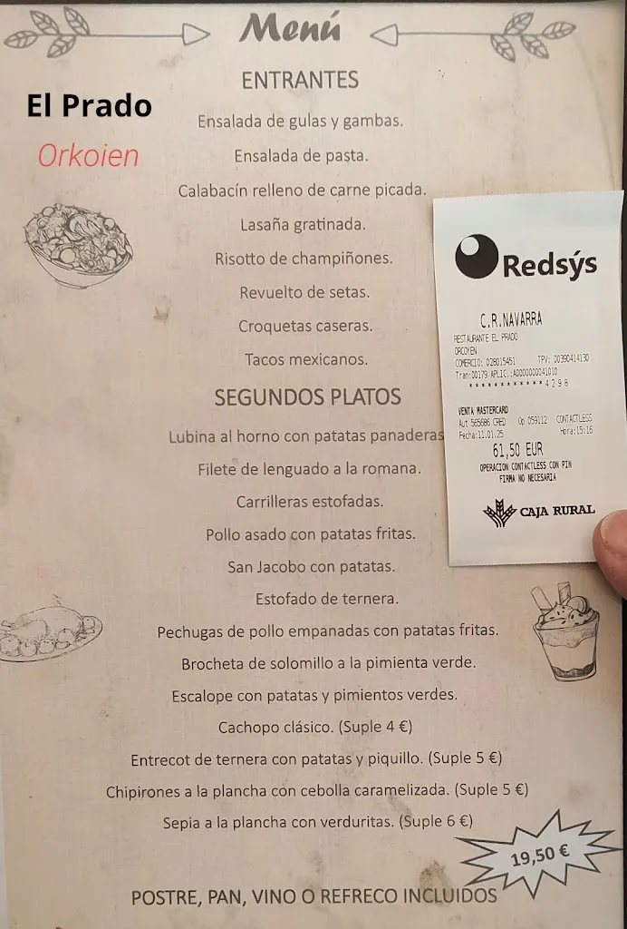 Menu_Restaurante El Prado_Orkoien_image_1