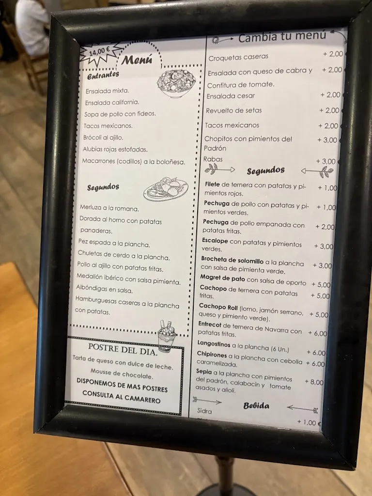 Menu_Restaurante Hotel Andía_Orkoien_image_2