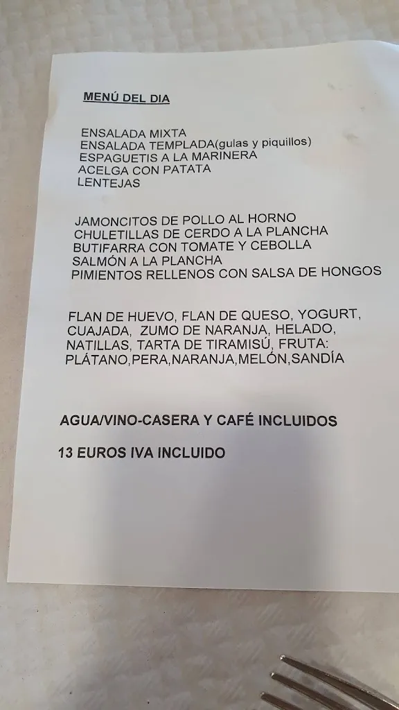 Menu_Bar Restaurante Ipertegui_Orkoien_immagine_1