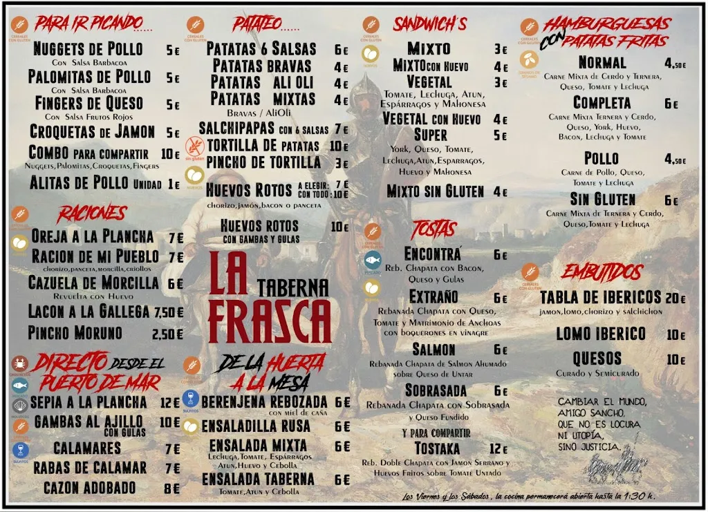 Menu_Taberna La Frasca_Saldías_immagine_2