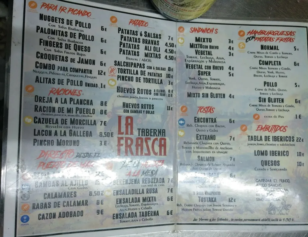 Menu_Taberna La Frasca_Saldías_immagine_4