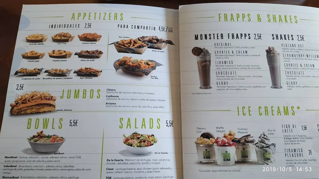 Menu_The Good Burger_Sant Joan dAlacant_image_2