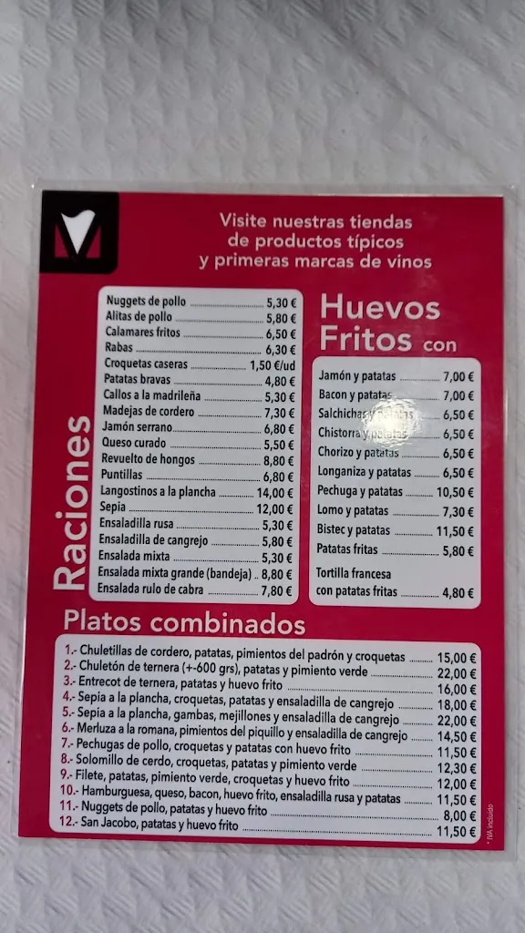 Menu_Restaurante E.S. Valcarce Ribaforada_Ribaforada_image_2