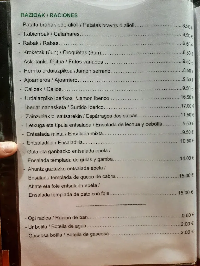 Menu_Ariztigain Jatetxea • Sunbilla_Sunbilla_image_3