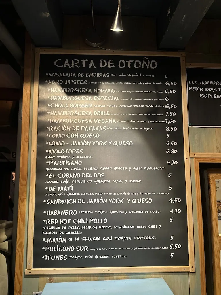 Menu_Bar Dos Caballos_Sangüesa/Zangoza_image_1
