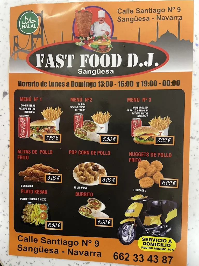 Menu_FastFood D.J.Kebab_Sangüesa/Zangoza_image_1
