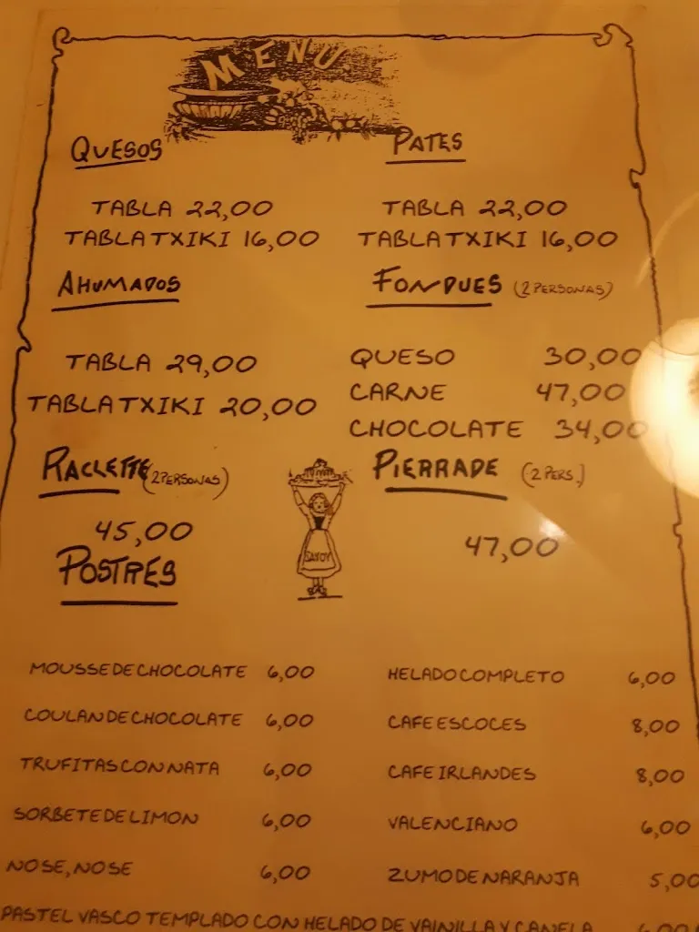 Menu_Restaurante Savoy Bar_Segundo Ensanche_image_4