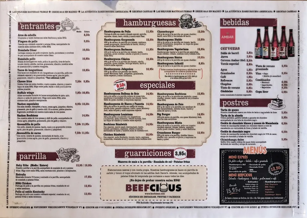 Menu_Beefcious Ensanche de Vallecas_Segundo Ensanche_image_3