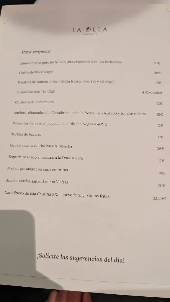 Menu_La Olla_Segundo Ensanche_image_4