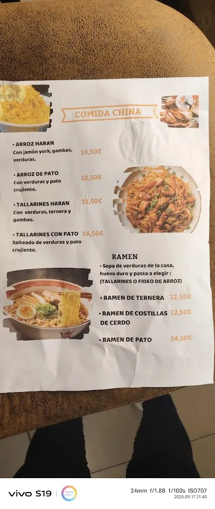 Menu_Haran Taberna / Bar Restaurante_Sarriguren_image_1