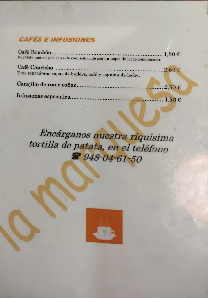Menu_La Marquesa_Sarriguren_image_1