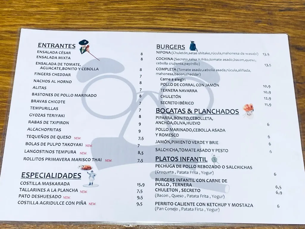 Menu_Bar Groutxo_Sarriguren_immagine_1