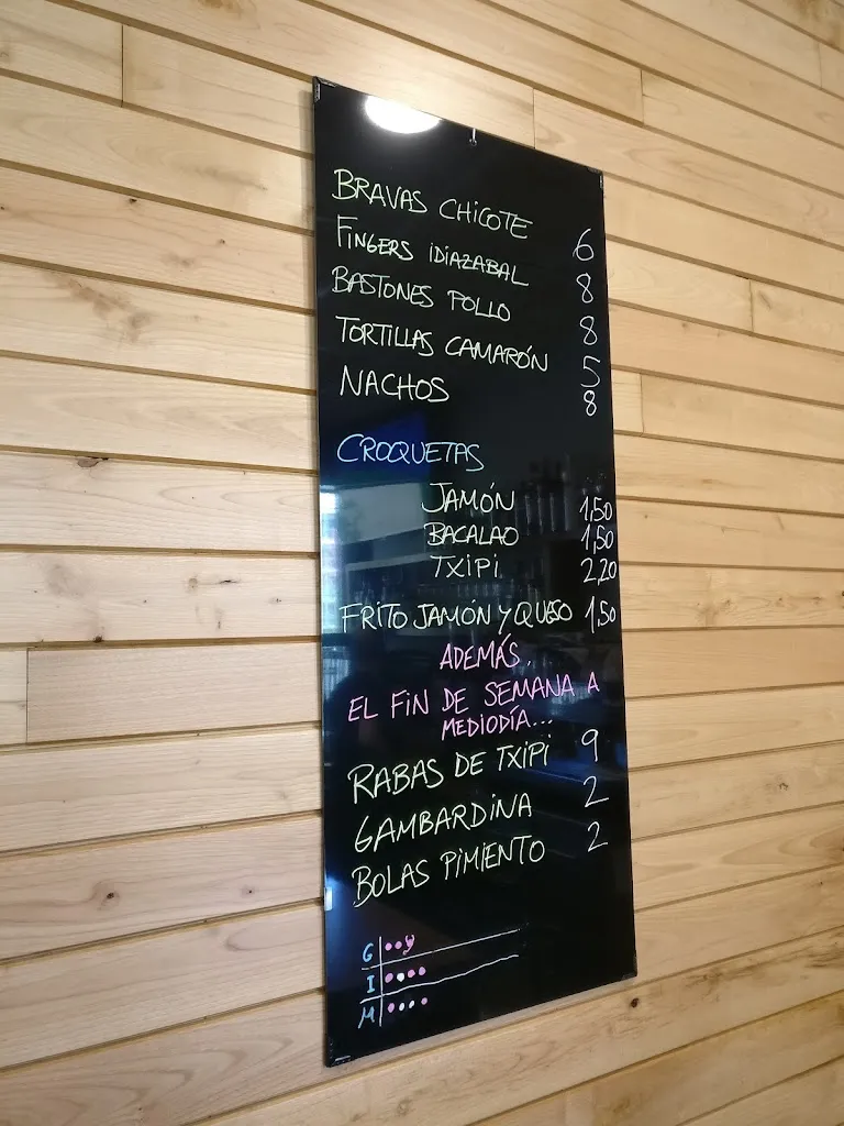 Menu_Bar Groutxo_Sarriguren_immagine_4