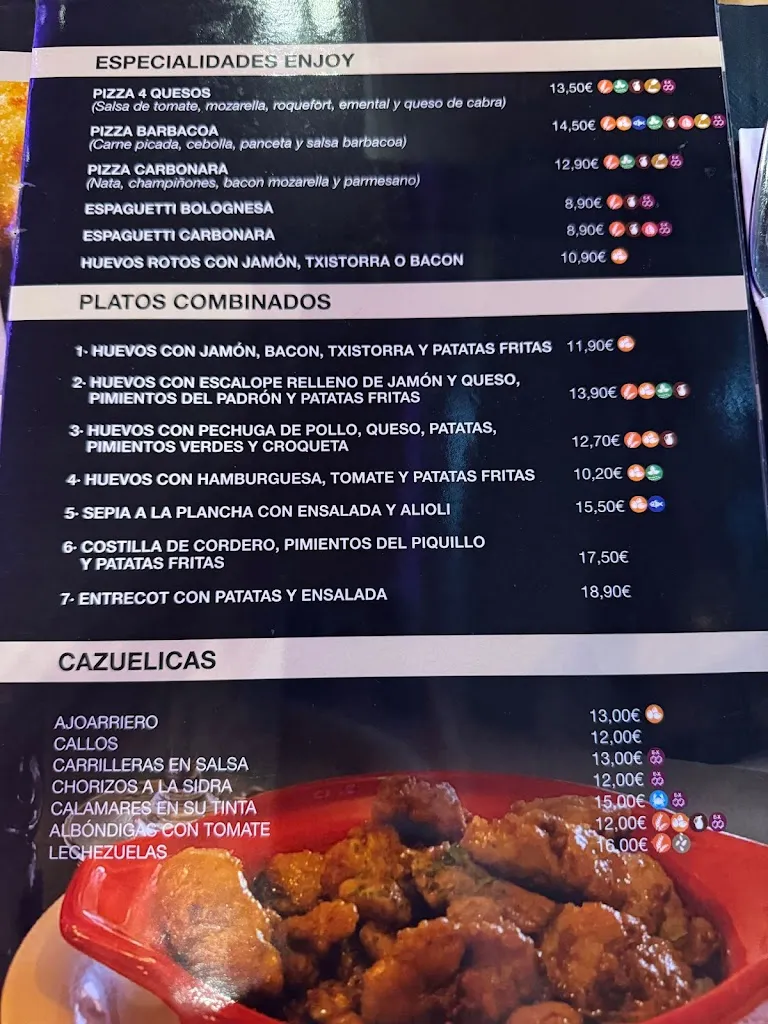 Menu_Cervecería Enjoy_Sarriguren_image_1