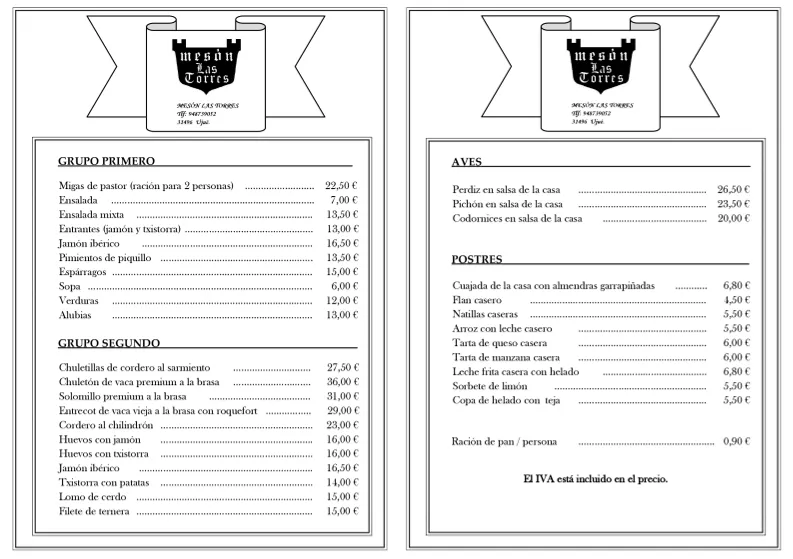 Menu_Mesón las Torres_Ujué_image_1