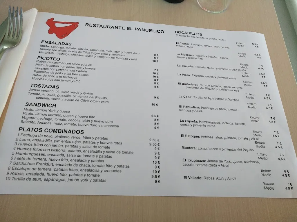 Menu_Restaurante El Pañuelico_Unciti_image_2