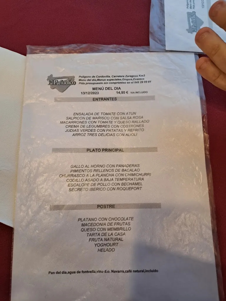 Menu_Restaurante El Pañuelico_Unciti_image_3