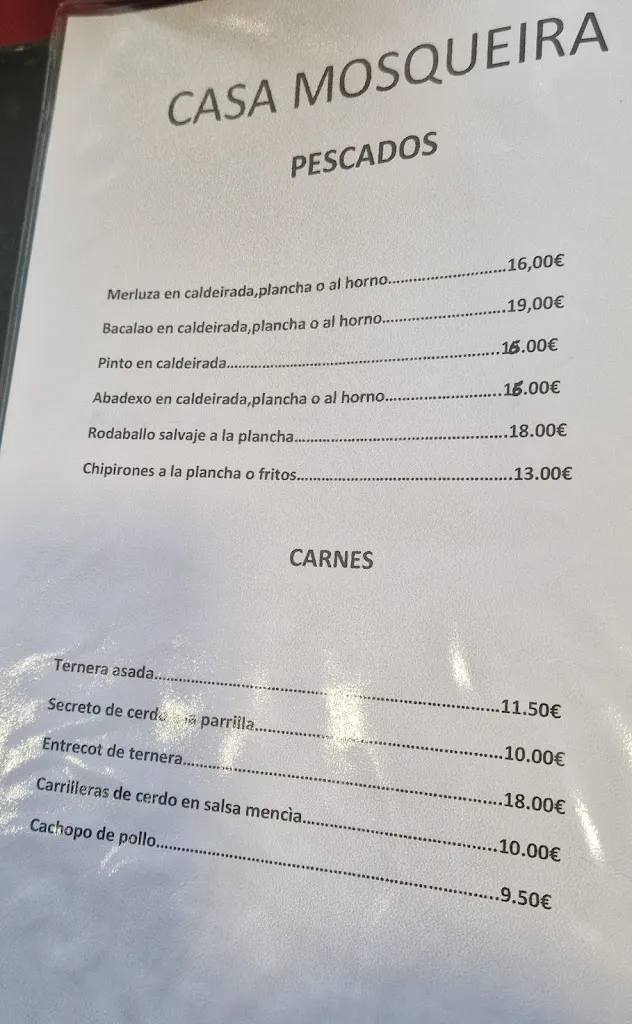 Menu_Restaurante Casa Mosqueira_Cabana de Bergantiños_immagine_2