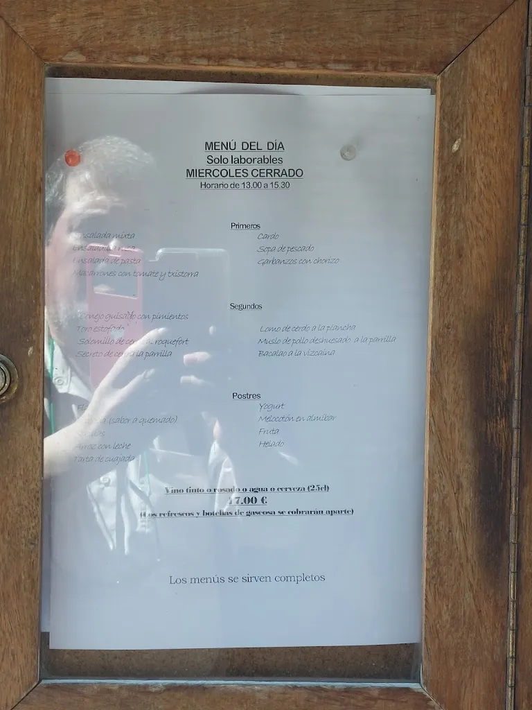 Menu_Bar restaurante La Peña_Tafalla_image_2