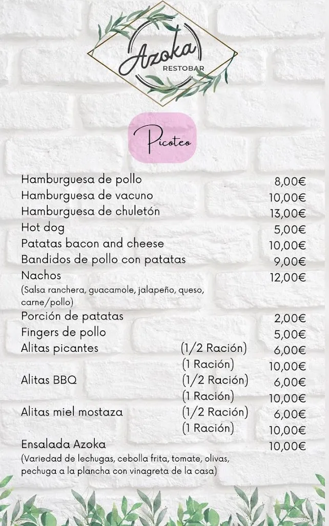Menu_AZOKA Bar Bocatería_Tafalla_image_2
