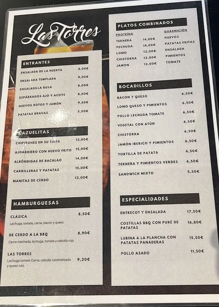 Menu_Las Torres_Tafalla_image_1