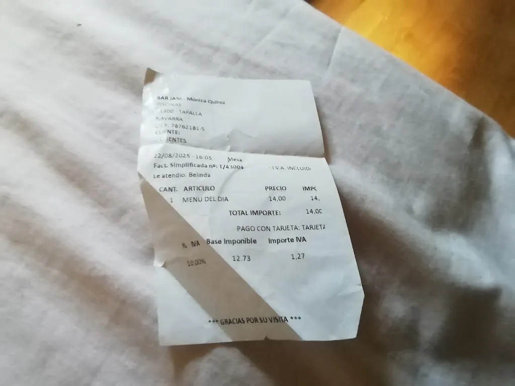 luis garcia lorca_BAR RESTAURANTE JAM_Tafalla_review