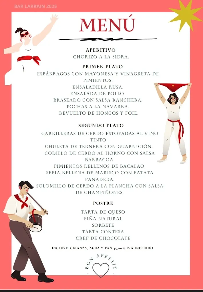 Menu_Bar Larrain_Tafalla_image_1