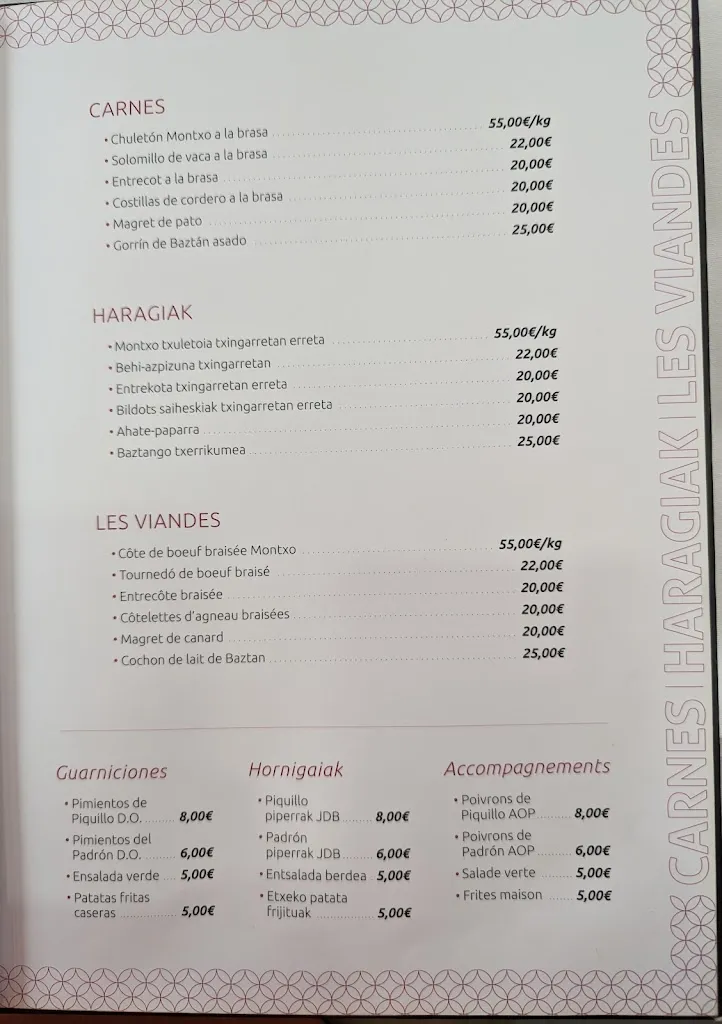 Menu_Asador Montxo_Urdazubi/Urdax_image_2