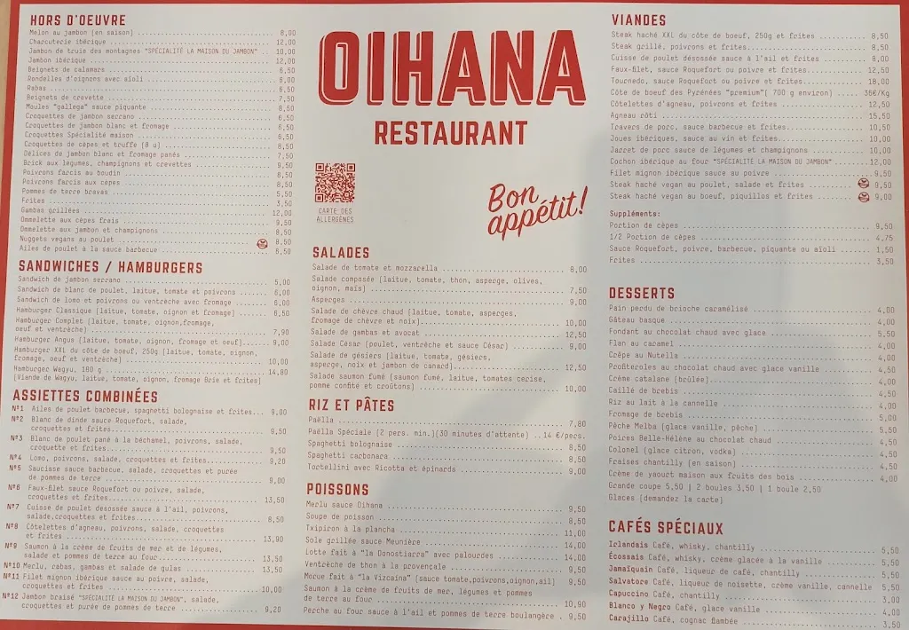 Menu_Oihana Restaurant_Urdazubi/Urdax_image_2