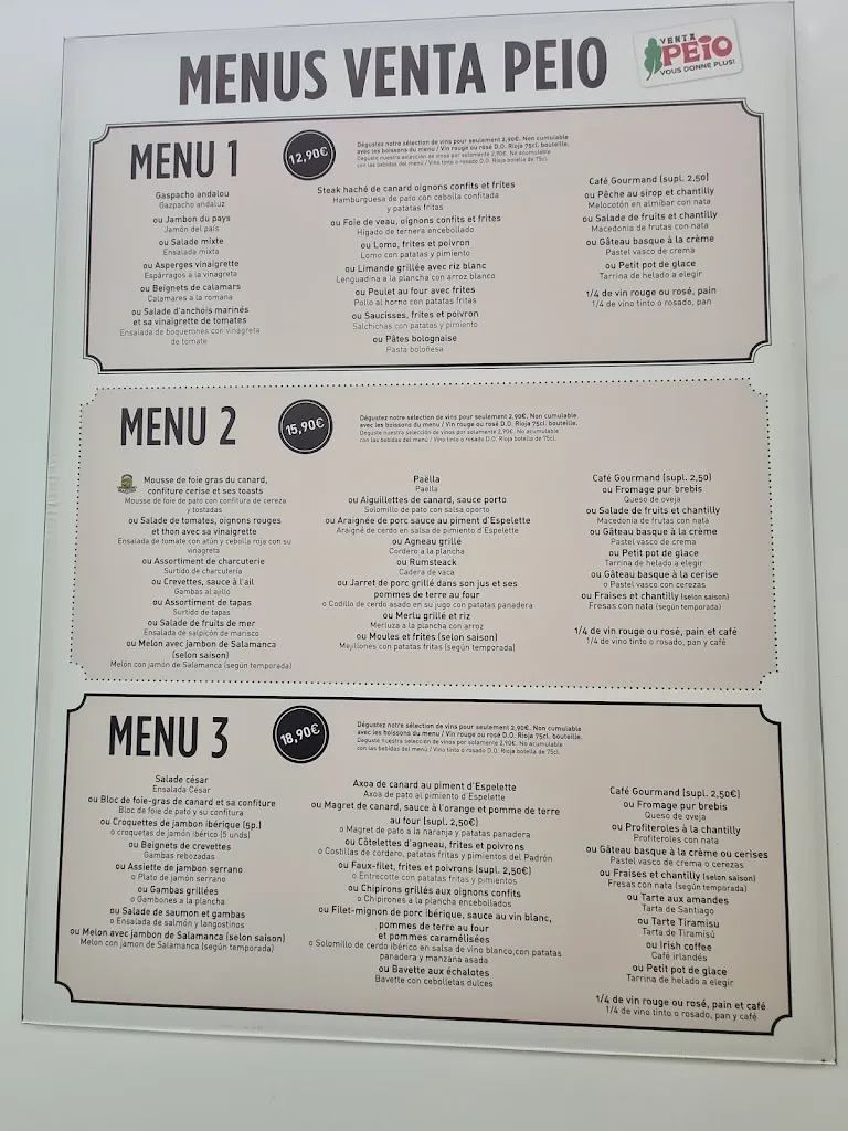 Menu_LAPITXURI Restaurant_Urdazubi/Urdax_image_1