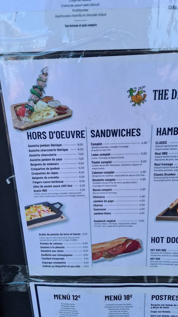 Menu_Drunken Duck_Urdazubi/Urdax_image_3