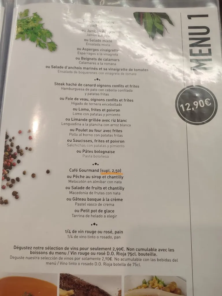 Menu_Peio Restaurants_Urdazubi/Urdax_image_1