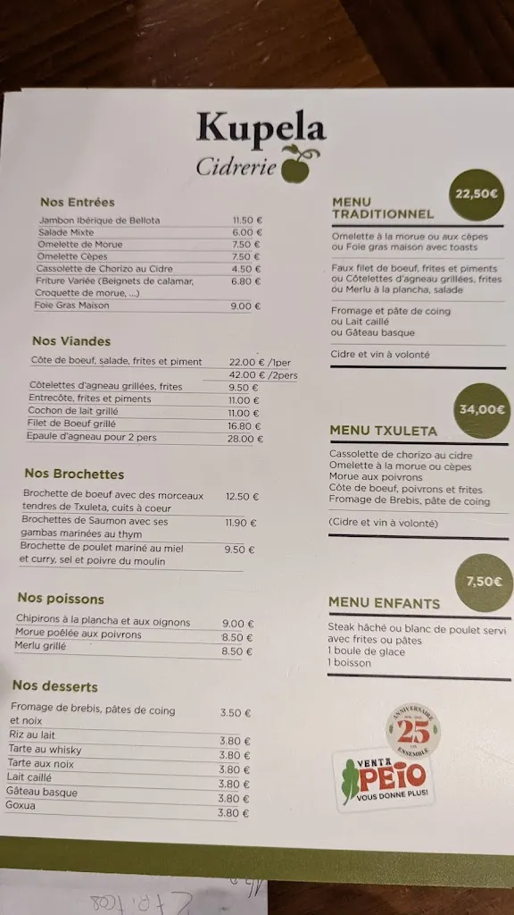 Menu_Kupela cidrerie_Urdazubi/Urdax_image_1